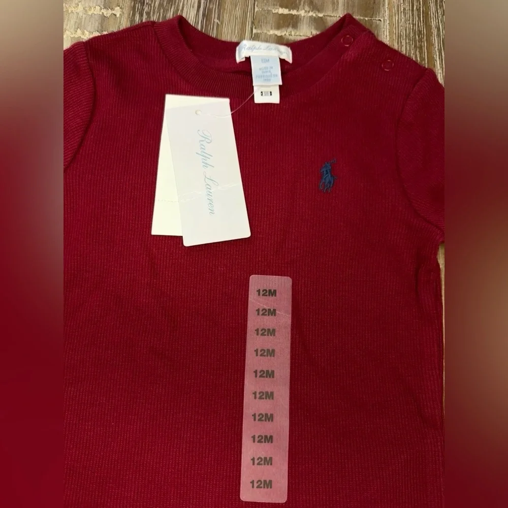 Ralph Lauren long sleeve t-shirt baby toddler